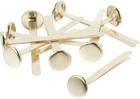 Acco 71714 Brass Plated Paper Fasteners 3" - Box of 100 | Office Filing Supplies
