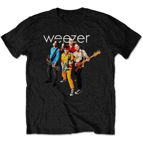 Weezer T-Shirt - Band Foto - Official Licenced Merchandise - WEEZTS04MB