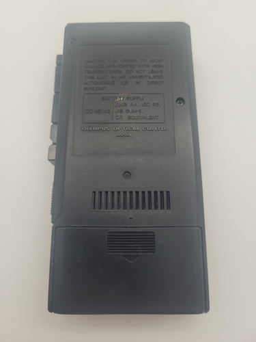 Read please! OLYMPUS PEARLCORDER S907 Microcassette Audio Recorder. Semi-tested. - Picture 2 of 12