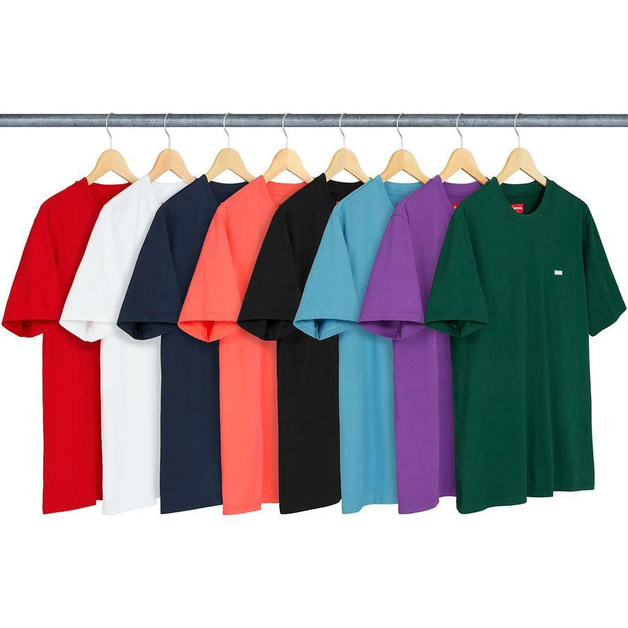 Supreme Reflective Petite Boîte Tee Violet Noir F/W 18
