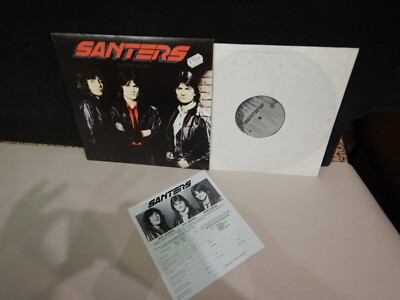  Santers    Guitar Alley - 1984 Canada - Insert - Vinyl LP 