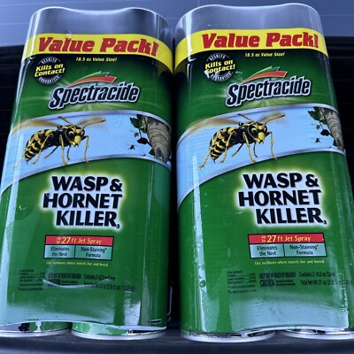 Spectracide 18.5oz Wasp & Hornet -4pk