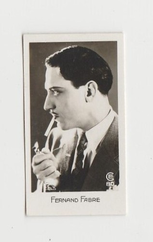 Fernand Fabre 1932 Bridgewater Film Stars Small Trading Card - Series 1 #80 - Picture 1 of 2