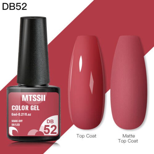 MTSSII 244 Colors 6ml Nail Art Gel Nail Polish Soak-off UV/LED Manicure Spring - Picture 67 of 259