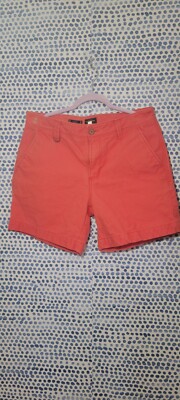 Used coral casual shorts   tll 8