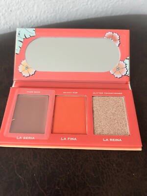 Alamar Viva Las Cheekas Cheek Palette in MEDIUM TAN nib