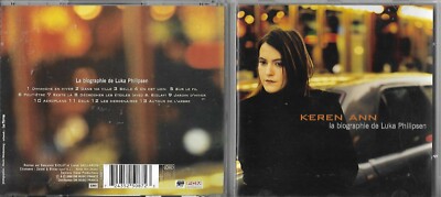 CD KEREN ANN DIE BIOGRAPHIE VON LUKA PHILIPSEN 13T VON 2000 SEHR GUTER ZUSTAND