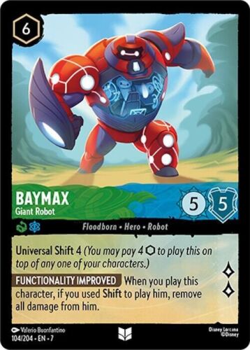 Disney Lorcana Archazia's Island Uncommon FOIL - 104 Baymax Giant Robot