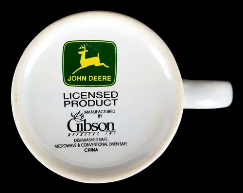 John Deere Logo Green Tractor Collectible Licensed by Gibson Coffee Tea Cup Mug - Picture 4 of 4