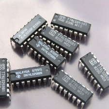 5 PCS SN74LS258BN 74LS258 Mixed Major Brands -- NOS