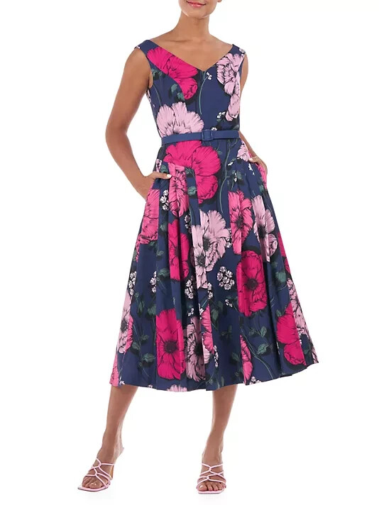 knee length dresses for ladies Kay Unger 