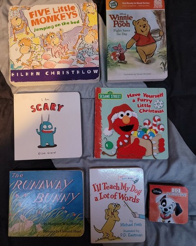 Lot of Children Board Books 7 books - Picture 1 of 3