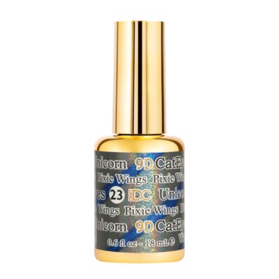DND  DC 9D Cat Eye soak off gel  #23- Pixie Wings