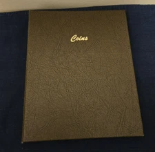 Dansco #7000 Coins - Coin Display Album with 2" x 2" Clear Coin Holders - Empty
