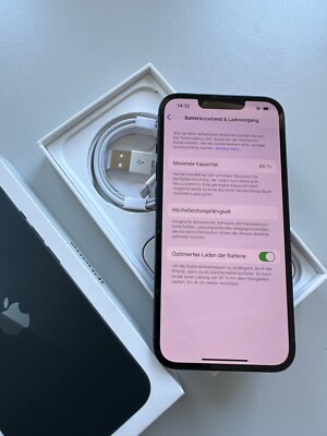 Apple iPhone 13 256gb Mitternacht - Sehr Guter Zustand - Gewährleistung
