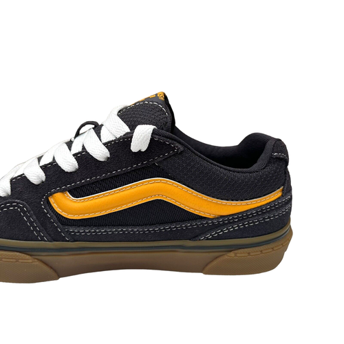 Vans Caldrone Youth Boy's Suede Sneakers Size 3 Navy Blue Classic Stylish Shoes - 第 15/21 張圖片