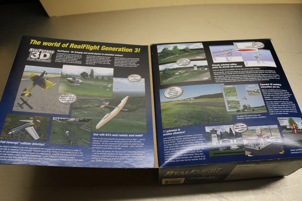 RealFlight R/C simulador de vuelo G3 Interlink controller Plus de Futaba 3D + Foto 2 de 4