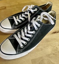 Converse Chuck Taylor All Star Black/White Low Top Sneakers M9 & W11