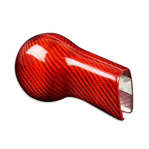 Real Carbon Fiber For Chevy Camaro Accessories Gear Shift Knob Trim Panel Cover - Picture 4 of 9
