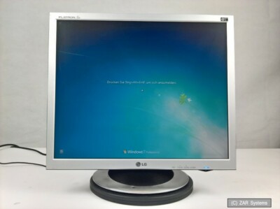 LG L1970HR-BF Flatron 19-Zoll TFT Monitor SXGA 1280x1024 VGA DVI Silber, EEK: C