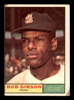 1961 Topps Baseball #211 Bob Gibson GD *e1