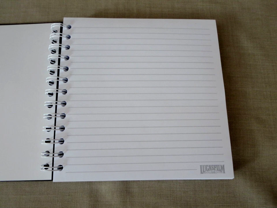 Raro Diario Lucasfilm Exclusivo Empleado Tienda Forrado Star Wars Jedi D23 Expo Foto 4 de 4