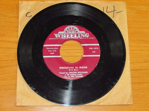 NARRATION/COUNTRY 45 RPM - CHICKIE WILLIAMS - WHEELING 1019 - "STORM" - Picture 2 of 2