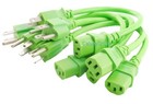 3-Contact AC Female US Power Cables & Connectors