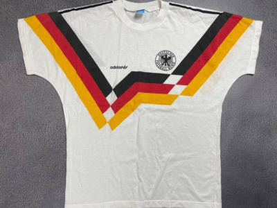 Germany 1988/1990 Adidas Home Training Football Shirt Soccer