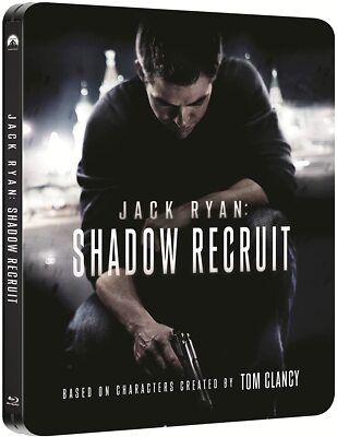 Jack Ryan Shadow Recruit *LIMITED EDITION STEELBOOK* (Blu-Ray + DVD) New