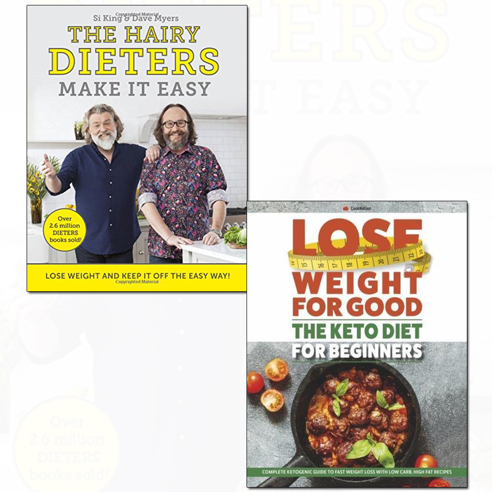 Hairy Dieters Make It Easy By Hairy Bikers 2 Books Collection Set