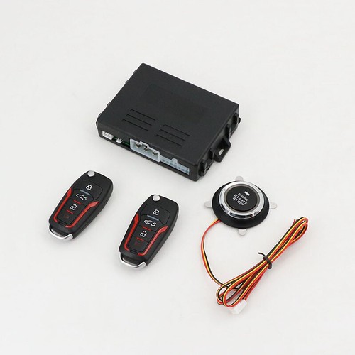 Car Ignition Switch Keyless Entry Remote Starter Engine Push Start Button Kits - Picture 10 of 10