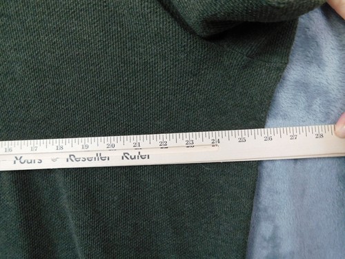 Rag & Bone Sweater Mens XXL Green Merino Wool Crew Neck Pullover Preppy - Picture 7 of 10