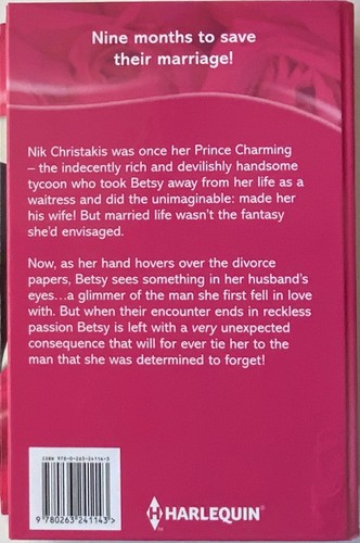 Christakis's Rebellious Wife by Lynne Graham Large Print Hardcover - Imagen 2 de 2