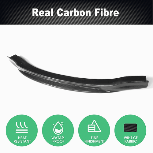 Fit for BMW 5 Series F10 M5 2012-2016 Real Carbon Fiber Front Bumper Lip Spoiler - Picture 5 of 10