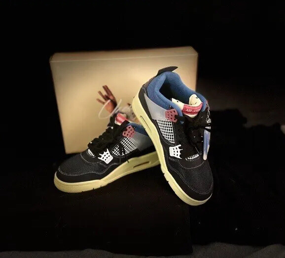 Size 6 - Jordan 4 Retro x Union LA Mid Off Noir 194500711921| eBay