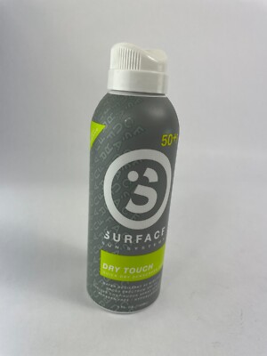 Surface Sun Systems Spf 50+ Dry Touch Qucik Dry Sunscreen Spray Water Resistant