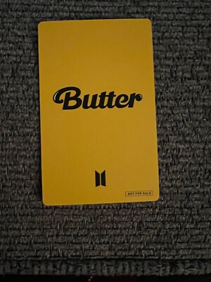 BTS V Butter official Japan FC photocard photo card pob | eBay