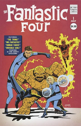 FANTASTIC FOUR #1 LEONARDO ROMERO RETRO VISION VARIANT (09/07/2025-WK4)