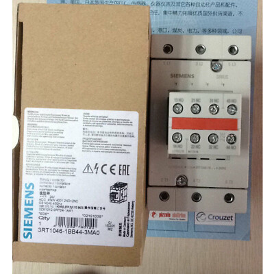 New Siemens contactor 3RT1046-1BB44-3MA0 3RT10461BB443MA0 Fast Delivery
