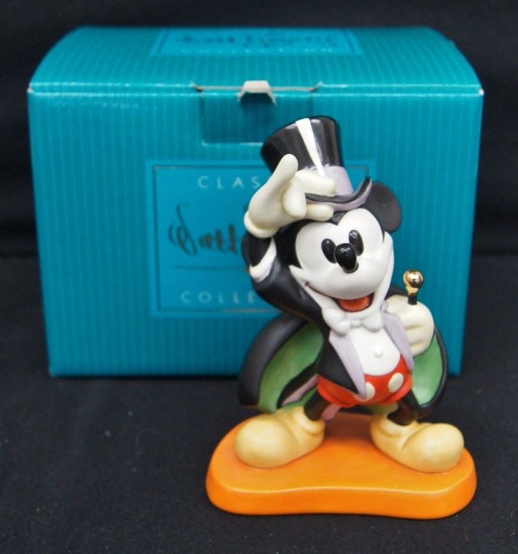 WDCC 1997 Membership MICKEY MOUSE Magician Mickey On With The Show w/BOX DISNEY
