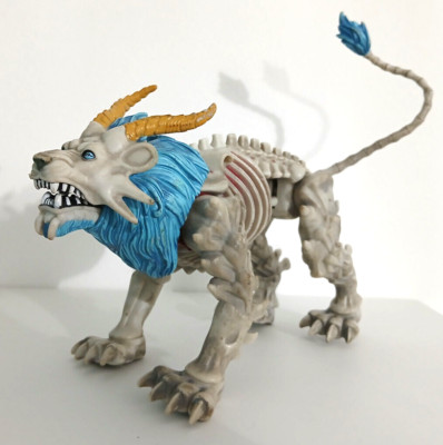 DUEL MASTERS DEATHLIGER LION OF CHAOS Deluxe Wizards Vintage Actionfigur 20 cm