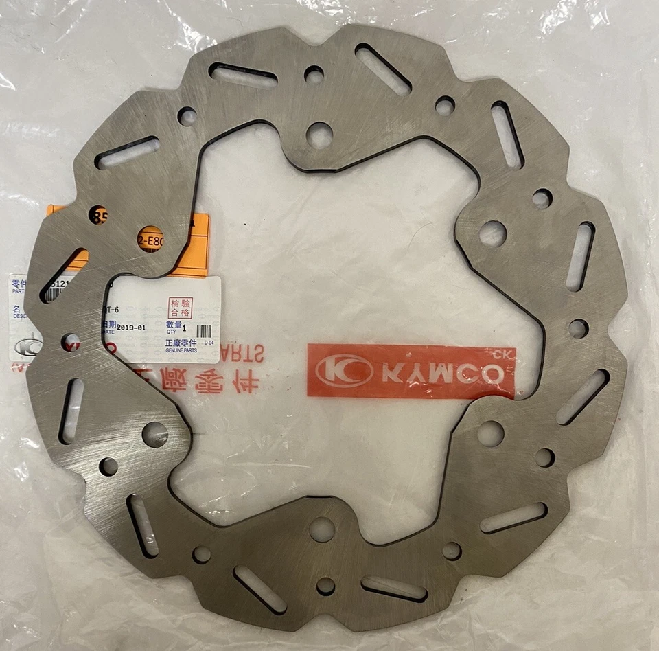 2018-2021 KYMCO Super 8 50 диск ротора переднего колеса #45121-LEJ2-E80 / #M1560 - Изображение 2 из 4