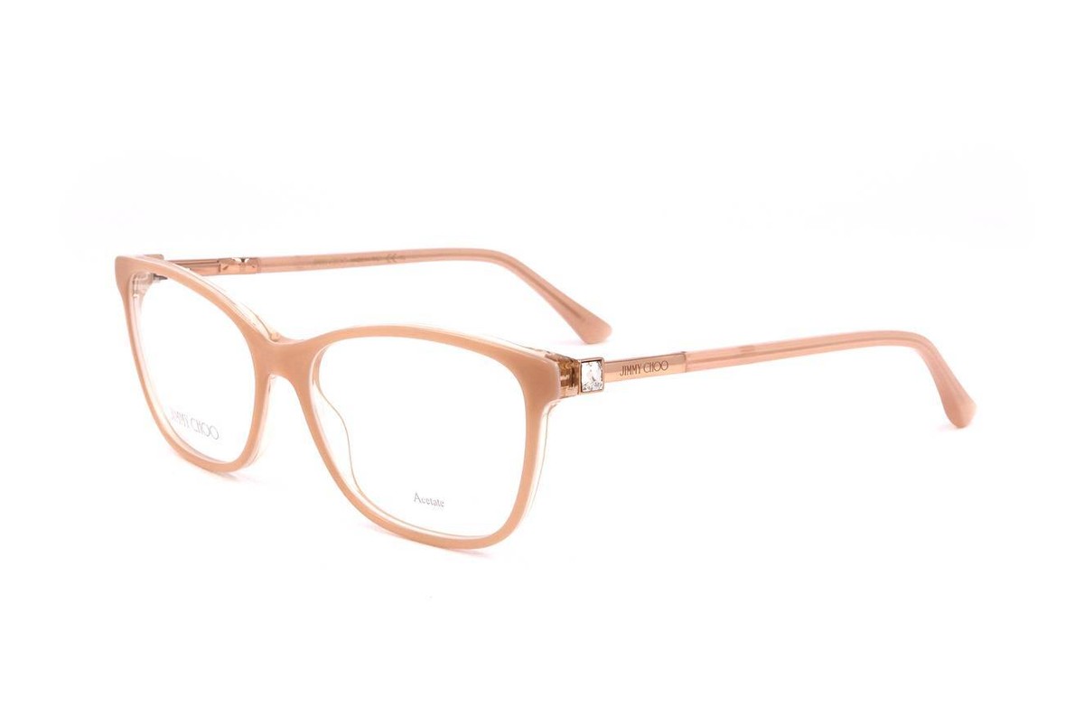 Jimmy Choo JC274 8XO PINK CRYSTAL 53/16/145 Women's Eyewear Jimmy Choo JC274 8XO PINK CRYSTAL 53/16/145 Women's Eyewear