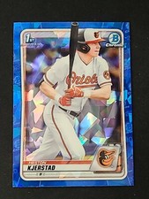 2020 Bowman Chrome Draft Sapphire Heston Kjerstad 1st Bowman No. 122