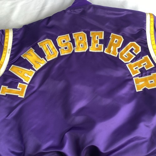 Vintage Los Angeles Lakers Starter Jacke Mark Landsberger Basketball Gr. XL