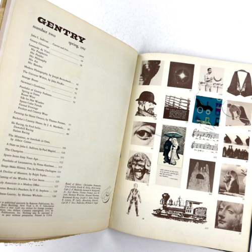 Gentry Magazine #S - Spring 1952 - Vintage Midcentury Men's Fashion & Lifestyle - Picture 2 of 7