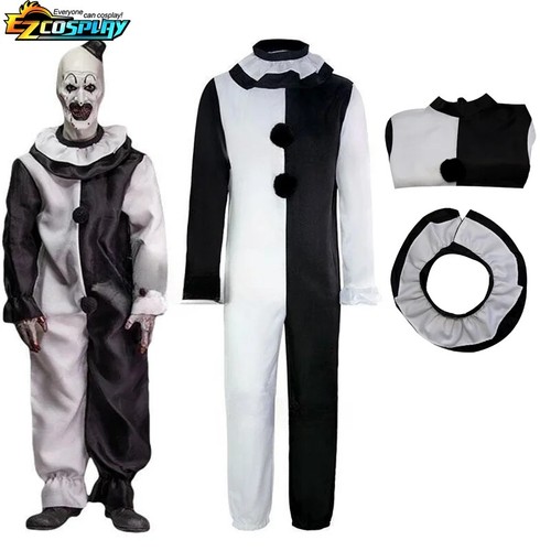 Art The Clown Cosplay Movie Terrifier 2 Art The Clown Cosplay Kostüm - Bild 12 von 30