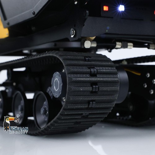 Panther T14r 1:14 Scale Tracked RC Dumper RTR Tipper Car Model W/ Light Sound - Picture 18 of 19