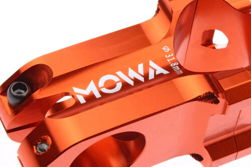 MOWA Mars Mountain MTB BMX 29er eBike Bicycle Bike Stem 0D 31.8mm 60mm Orange - Picture 4 of 8